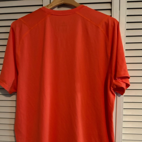 Adidas Free Lift Climalite Men’s Orange Shirt NWT XL - Picture 2 of 7